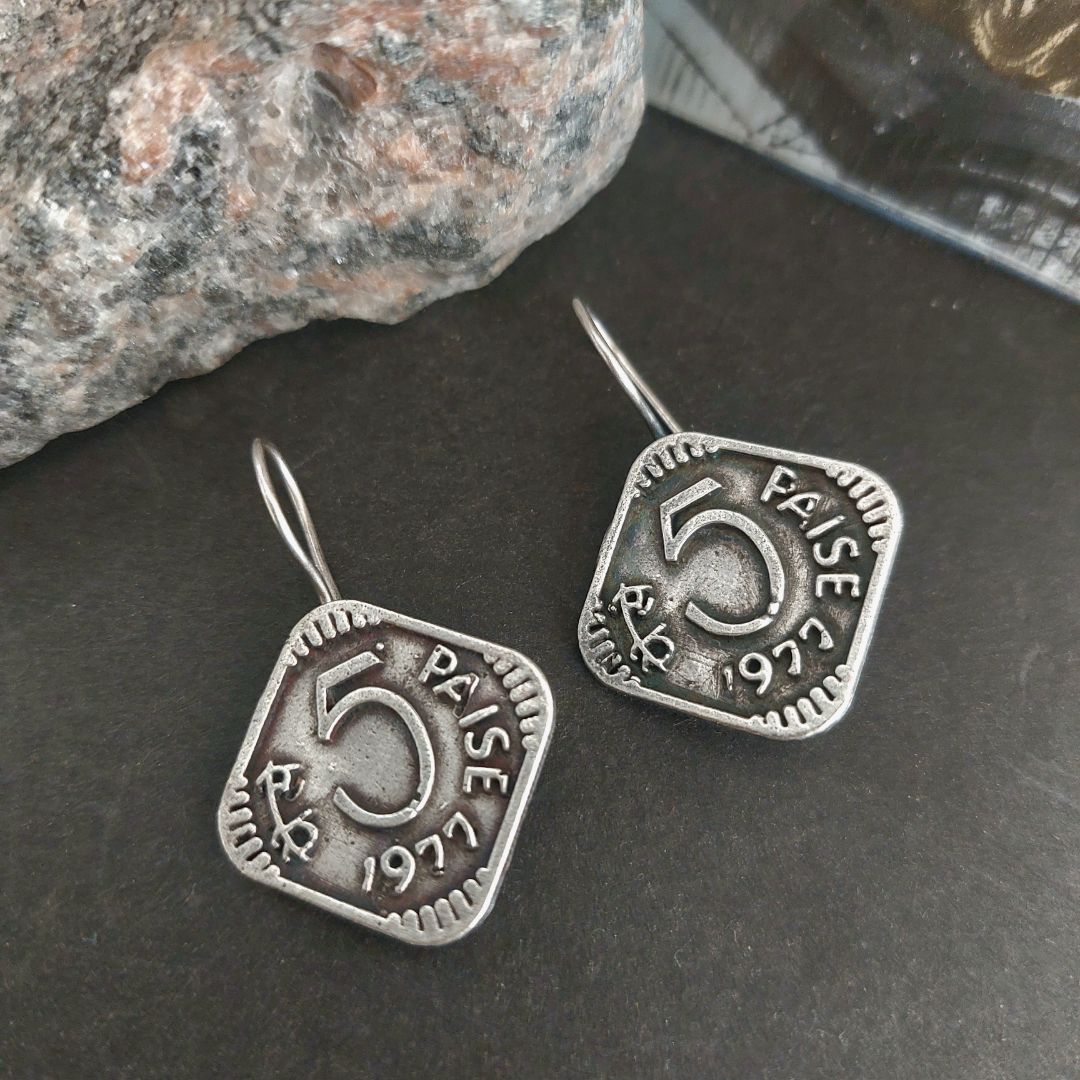 Pendant Antique Coin Earrings Gold Athena Large Coin Earrings