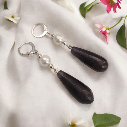 Monochrome Elegance Earrings