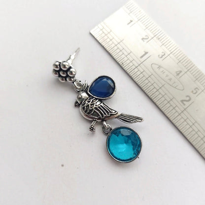 Wings Of Paradise : Blue Stone Earrings