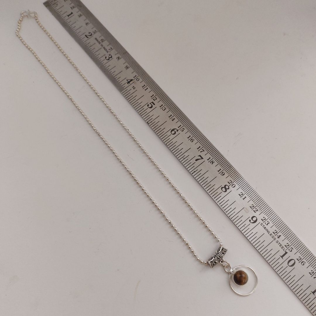 Terra Halo : Simple Pendant and Earring Set