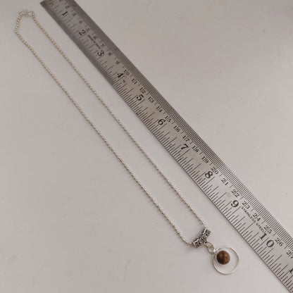 Terra Halo : Simple Pendant and Earring Set