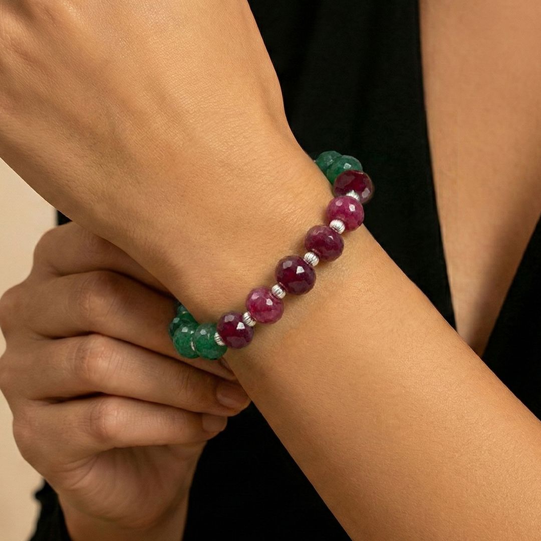 Merry & Glow: Bracelet and Earring Combo