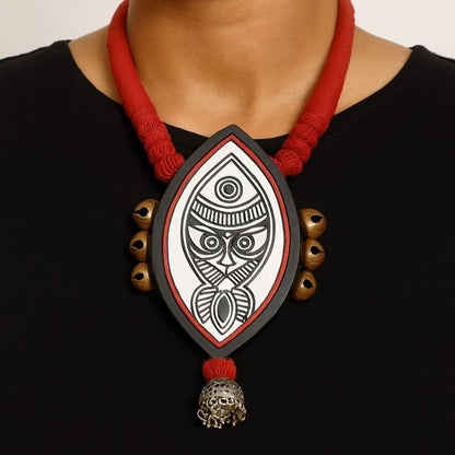 Matsrika : Handcrafted Teracotta Necklace and Earring Set