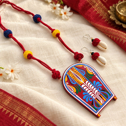 The Folk Edit: Handpainted Festive Teraccotta Set