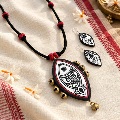 The Folk Edit: Handpainted Festive Teracotta Set