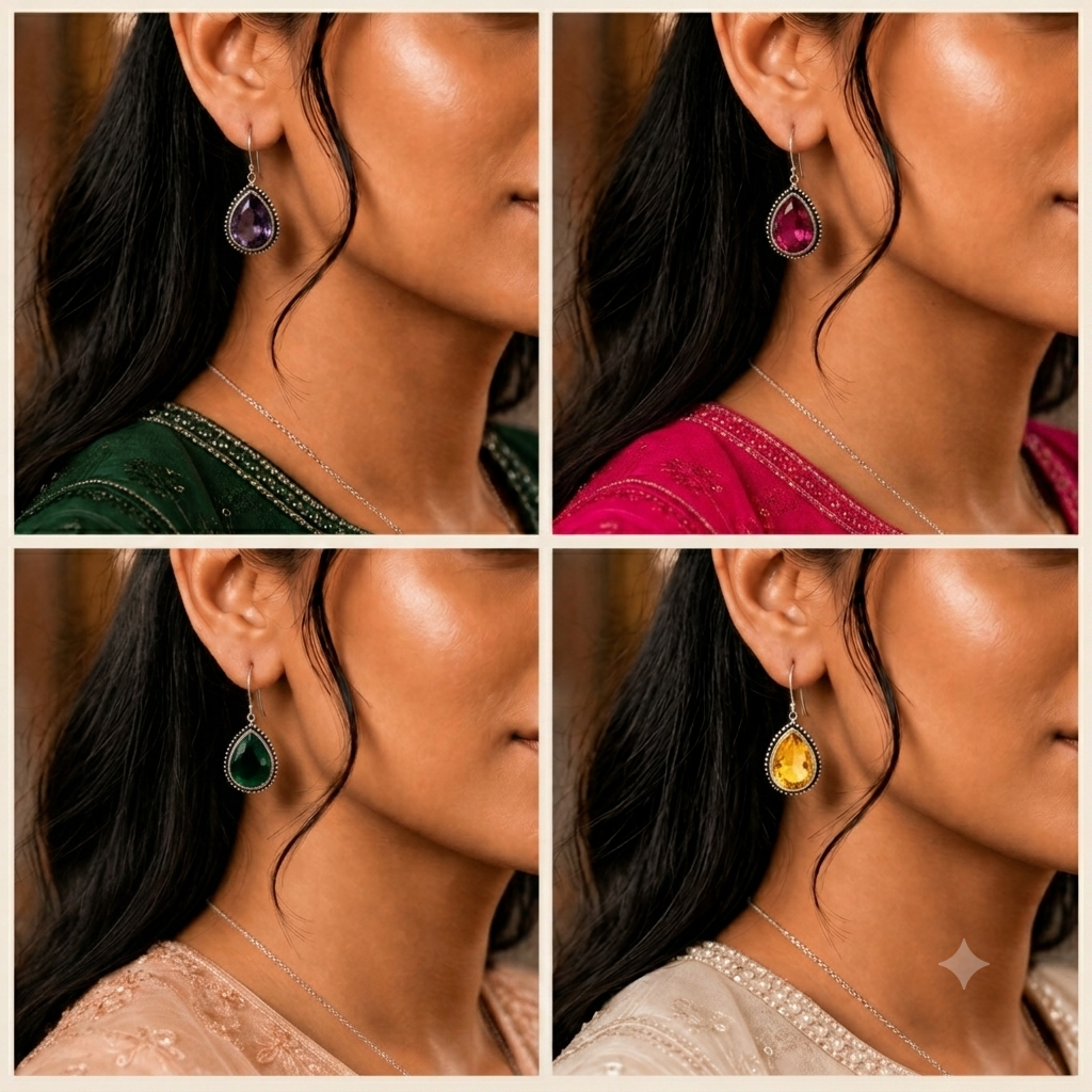 Kaleido Bonanza Set 2: Combo Set of 4 Earrings