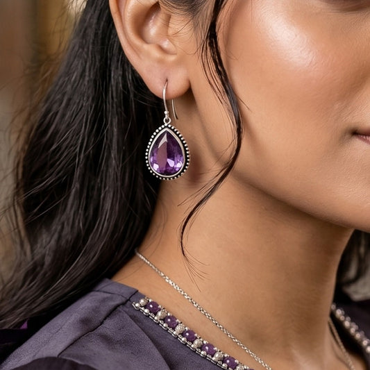 Kaleido Edit: Lovely Lavender Stone Earring