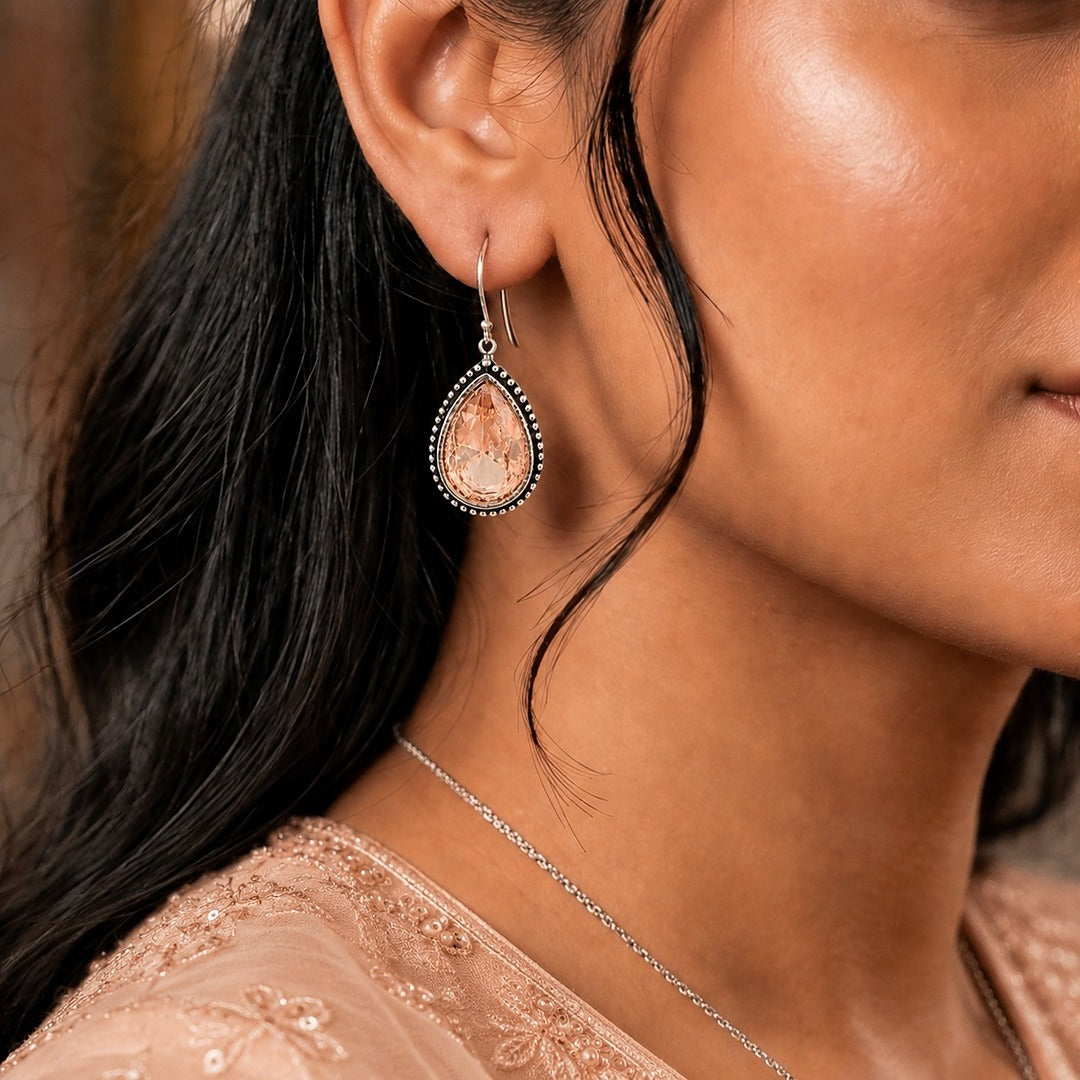 Kaleido Edit: Dreamy Peach Stone Earring
