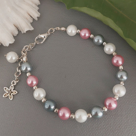 Blush Pearl Elegance Bracelet