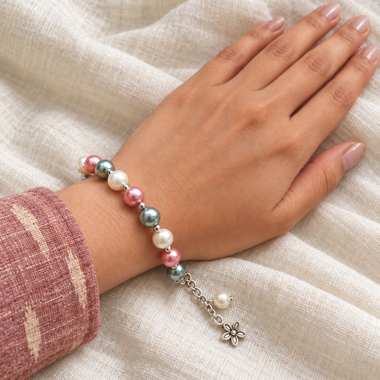 Blush Pearl Elegance Bracelet