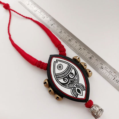 Matsrika : Handcrafted Teracotta Necklace and Earring Set