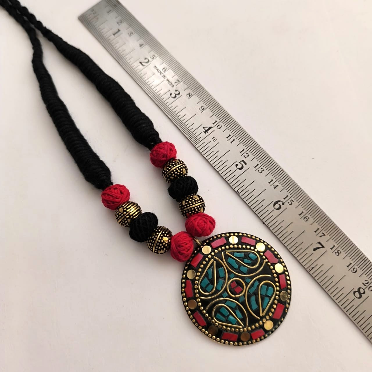 Raagya Statement Lac Necklace – Handcrafted Indian Ethnic Jewelry for Women