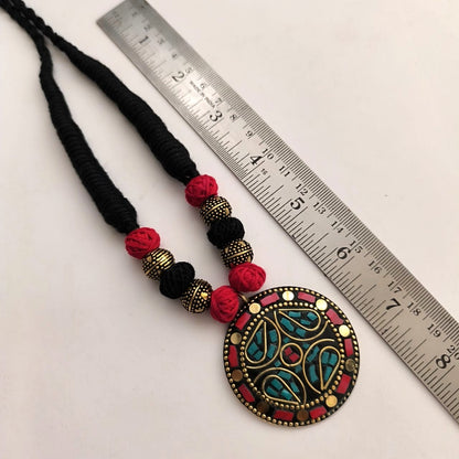 Raagya Statement Lac Necklace – Handcrafted Indian Ethnic Jewelry for Women