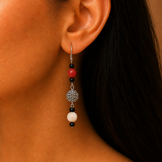 Classic Daily Dangle : Beaded Earrings
