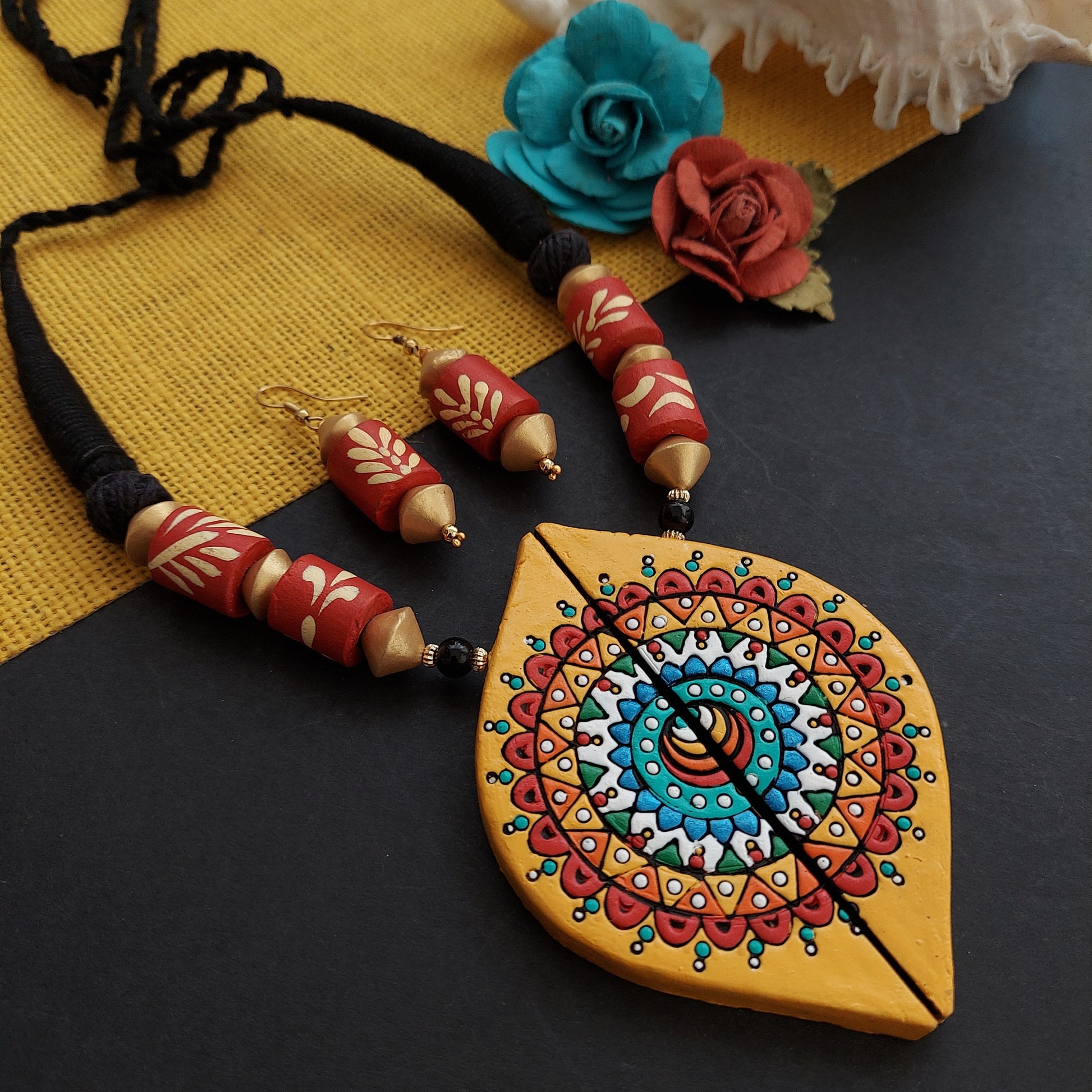 Handmade Diy Clay Pendants Clay Pendant Design Gorgeous Terracotta